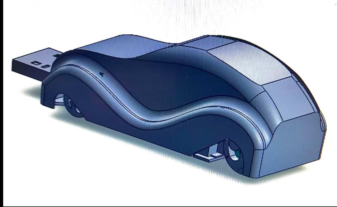 Voiture vue côté droit